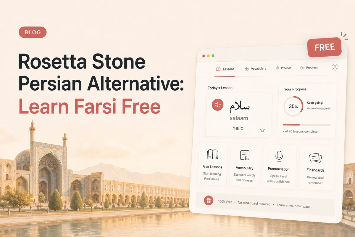 Rosetta Stone Persian Alternative: Learn Farsi Free