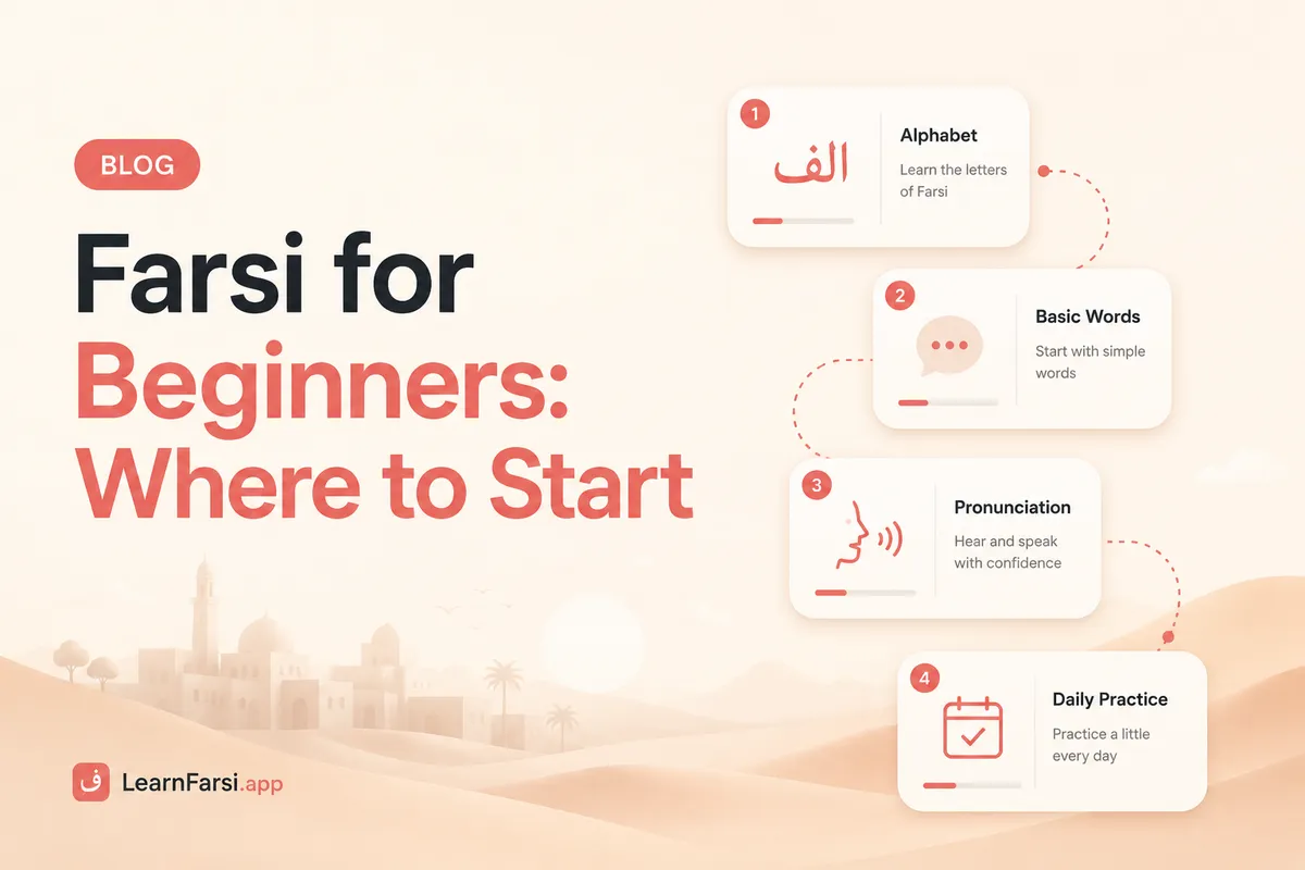 Farsi for Beginners: Where to Start