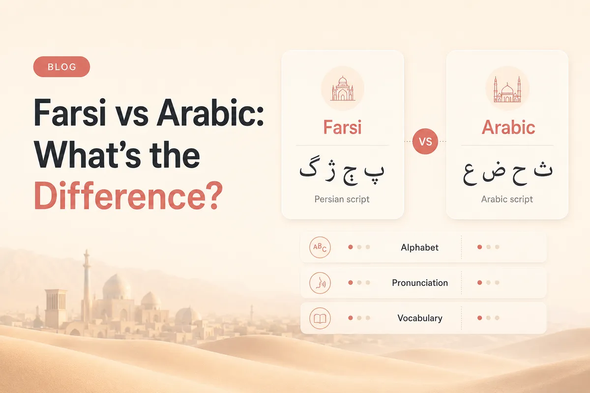 Farsi vs Arabic: What's the Difference?